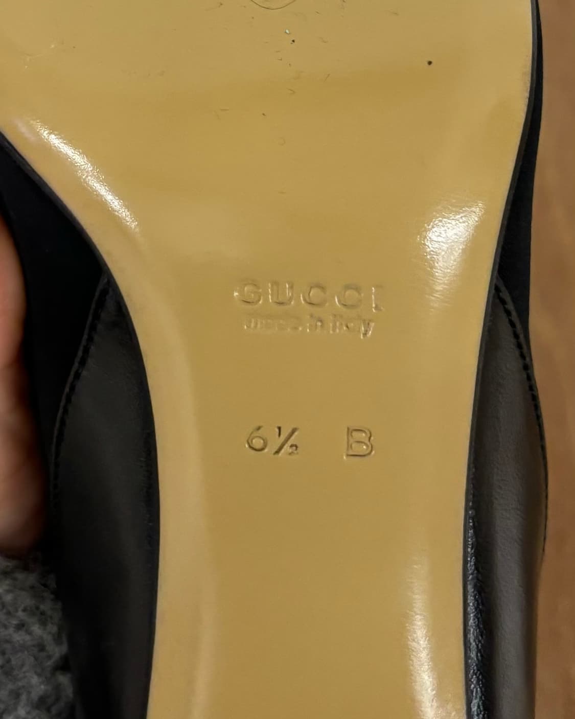 구찌 블랙 스판 앵클 부츠 상품이미지6