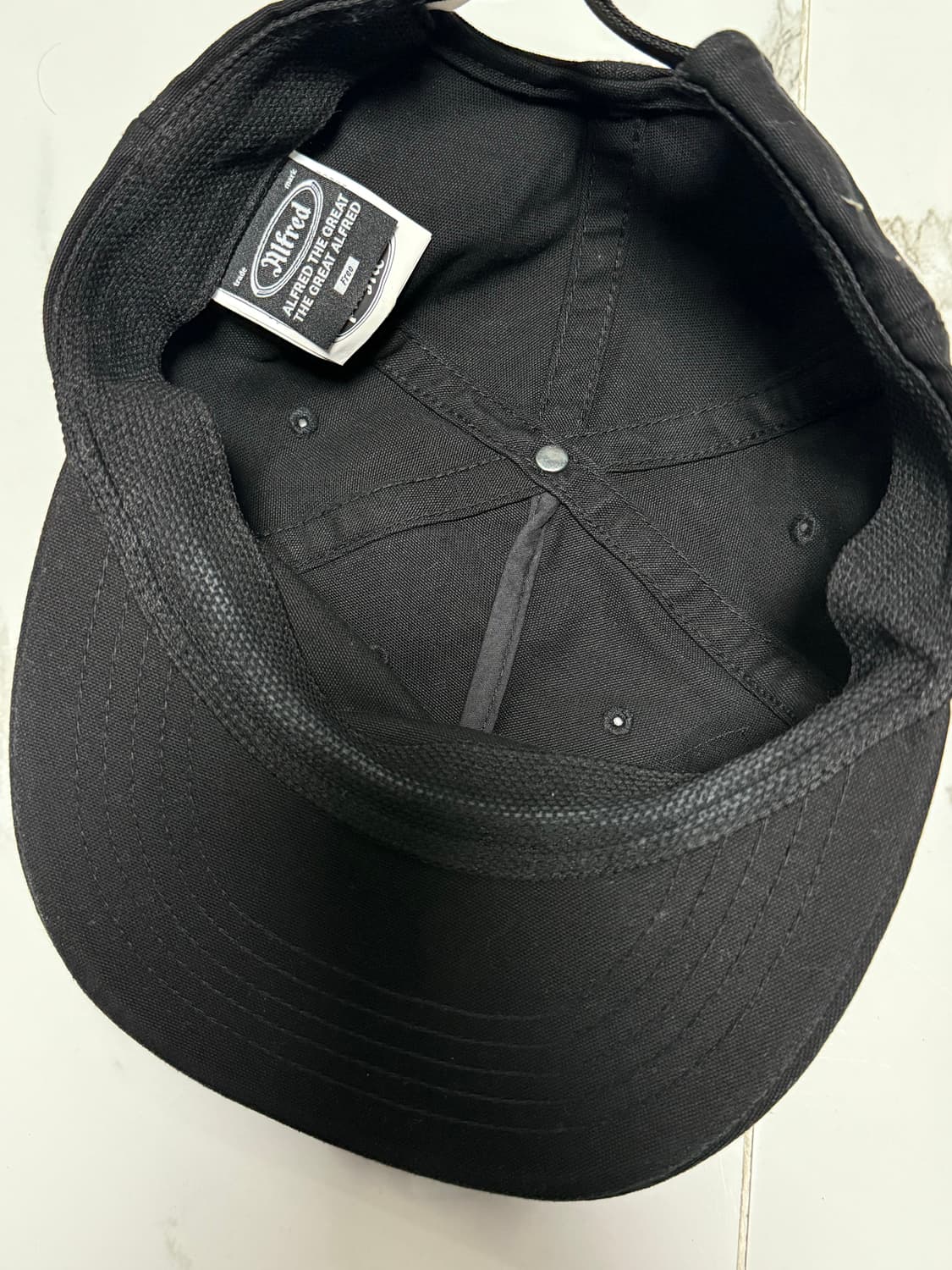 알프레드 sword cap 블랙 상품이미지5