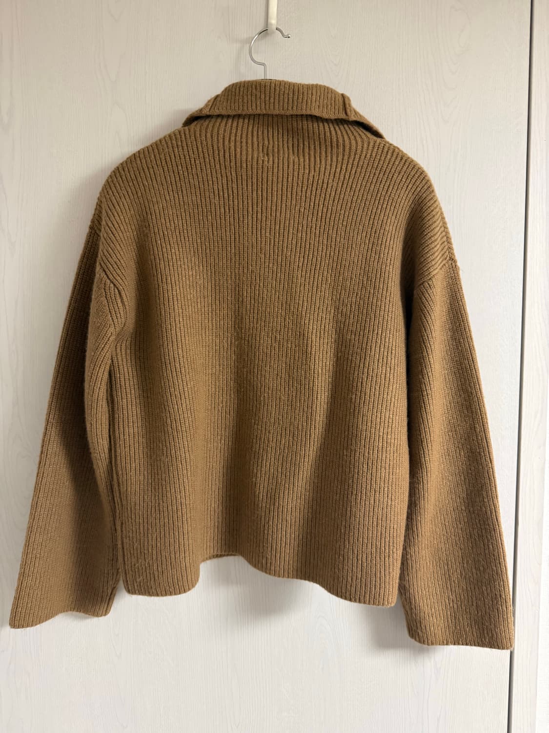 h&m 집업 가디건 브라윤 상품이미지2