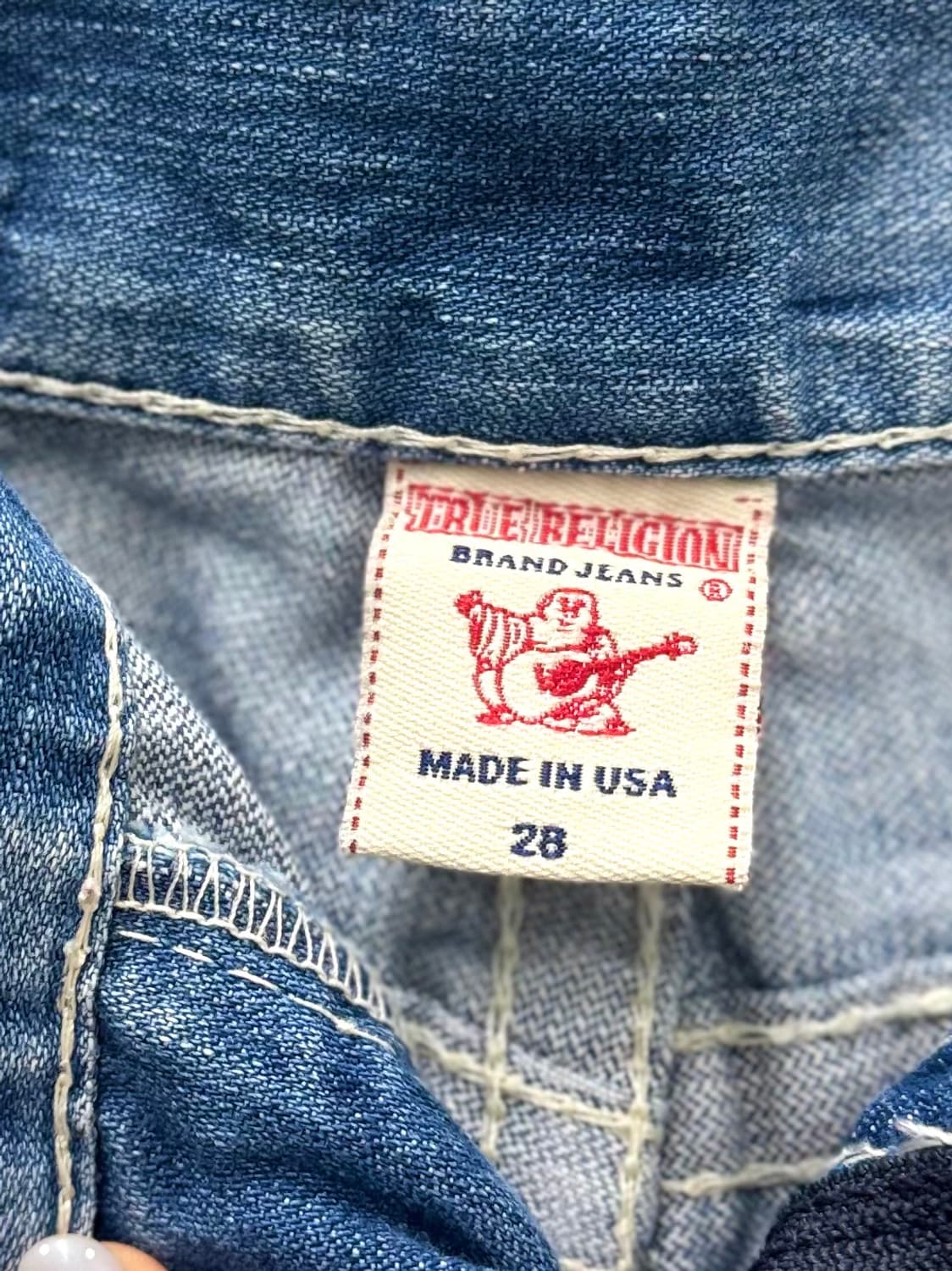 True Religion 트루릴리젼 라이트워시 부츠컷 데님 팬츠 상품이미지7