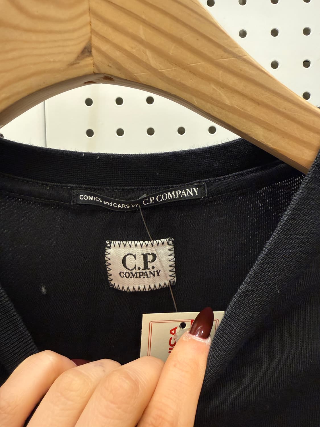 C.P. 컴퍼니 백로고 프린팅 티셔츠 U1223 상품이미지5