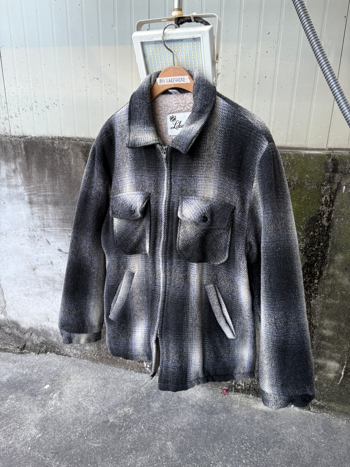 80's LAKESHIRE 빈티지 플란넬 자켓 상품이미지3