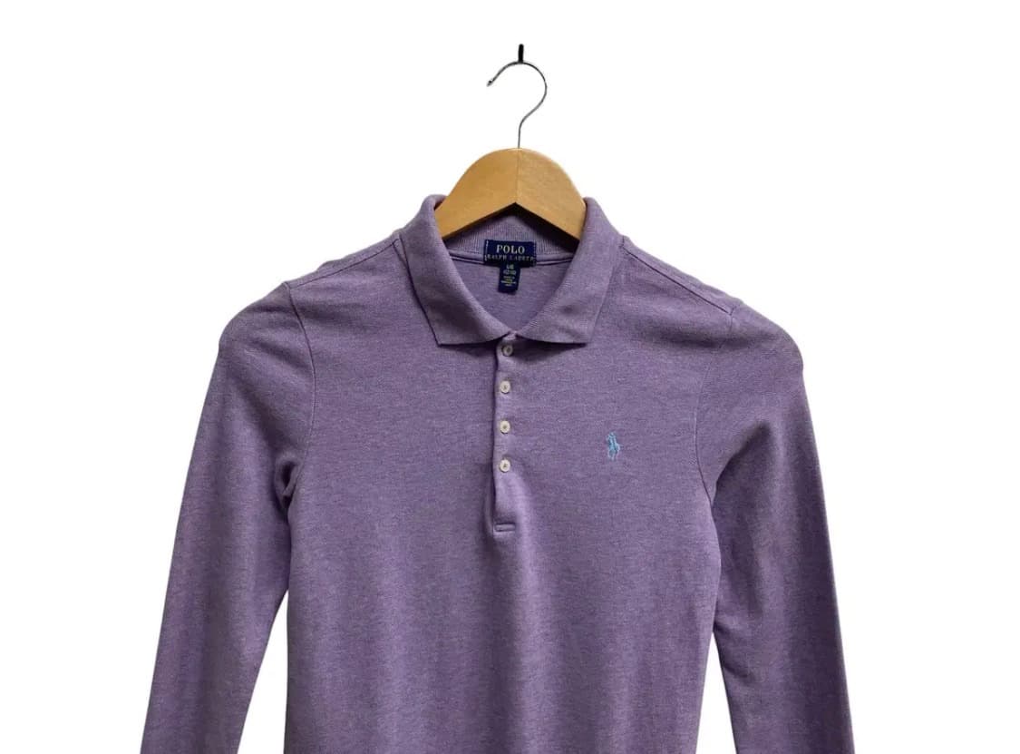 폴로 랄프로렌 퍼플 피케 원피스 L 12-14 상품이미지2