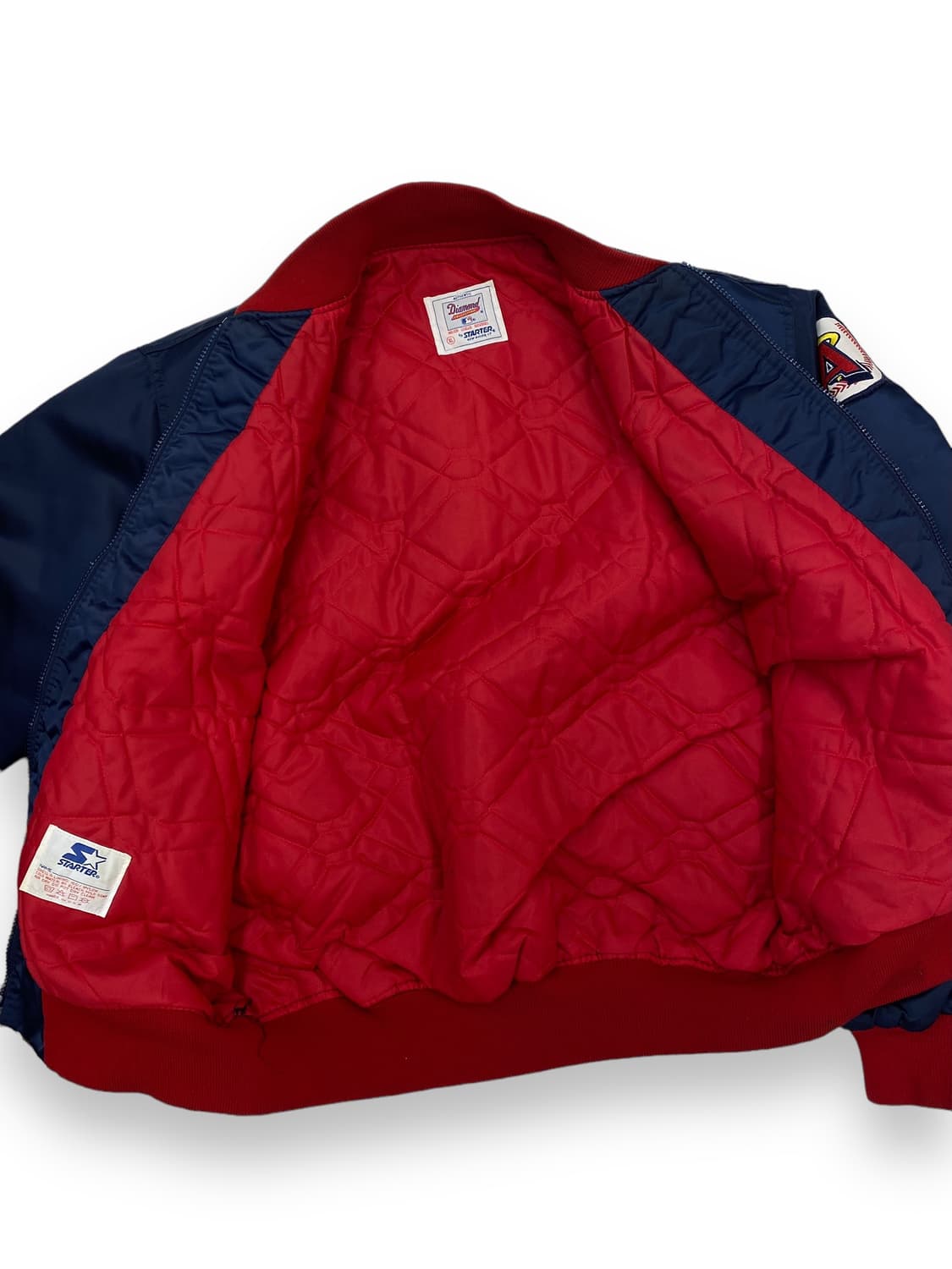 (108) 90s 스타터 캘리포니아 앤젤스 샤틴 자켓 상품이미지8