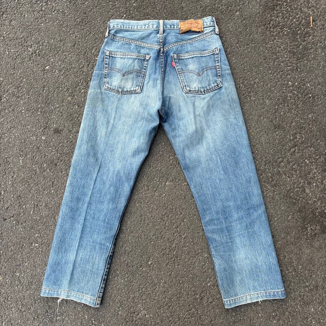 일본 리바이스 502 빅e 셀비지 상품이미지5