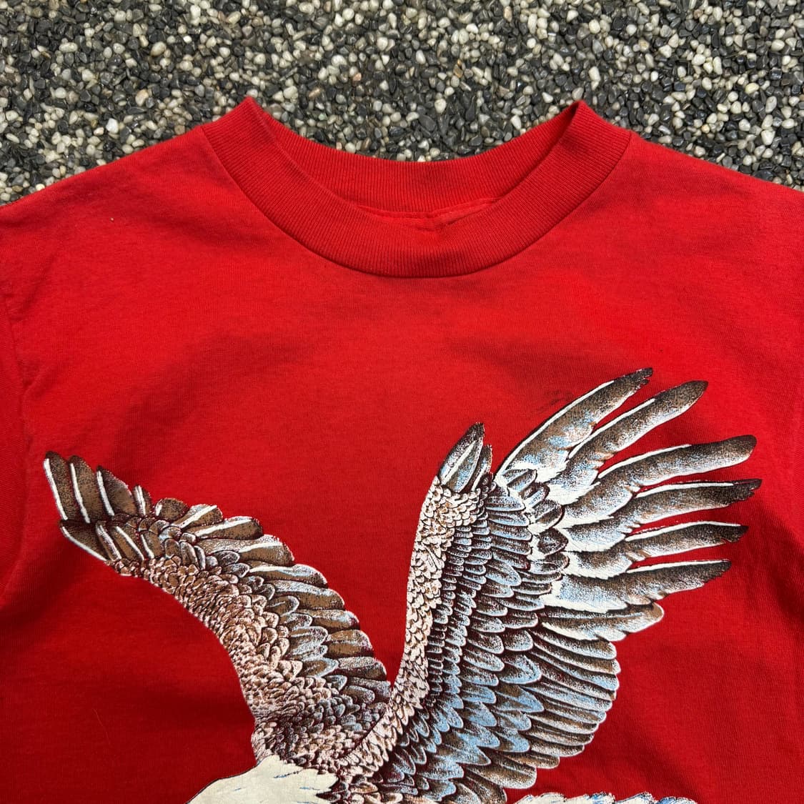 90s USA made 독수리 빈티지 티셔츠 (S)   상품이미지3