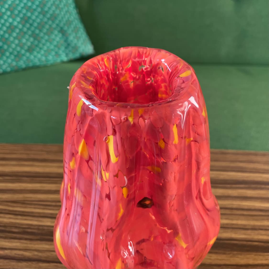 [70’s Vintage] 빈티지 블로운 글라스 유리 화병 상품이미지5