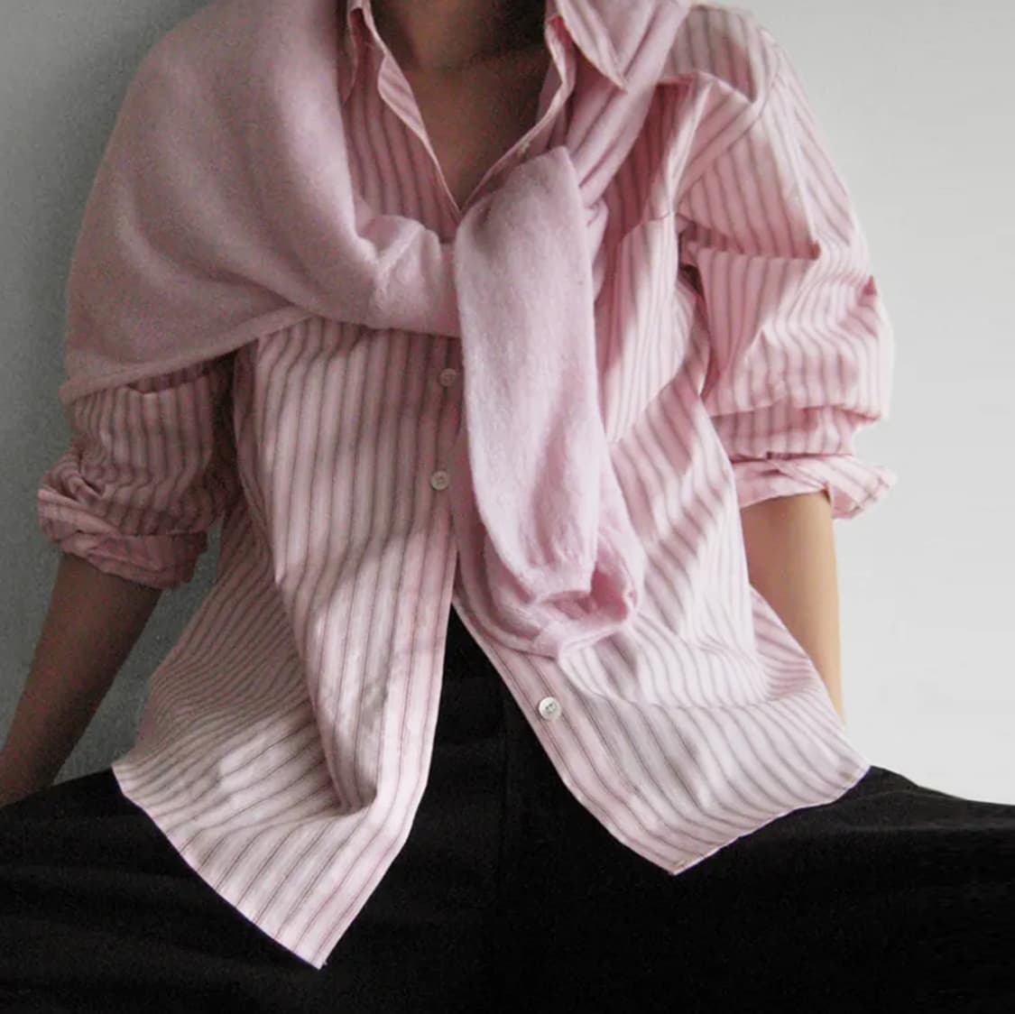 라룸(LAROOM) 허니ST 셔츠 프리사이즈 상품이미지1