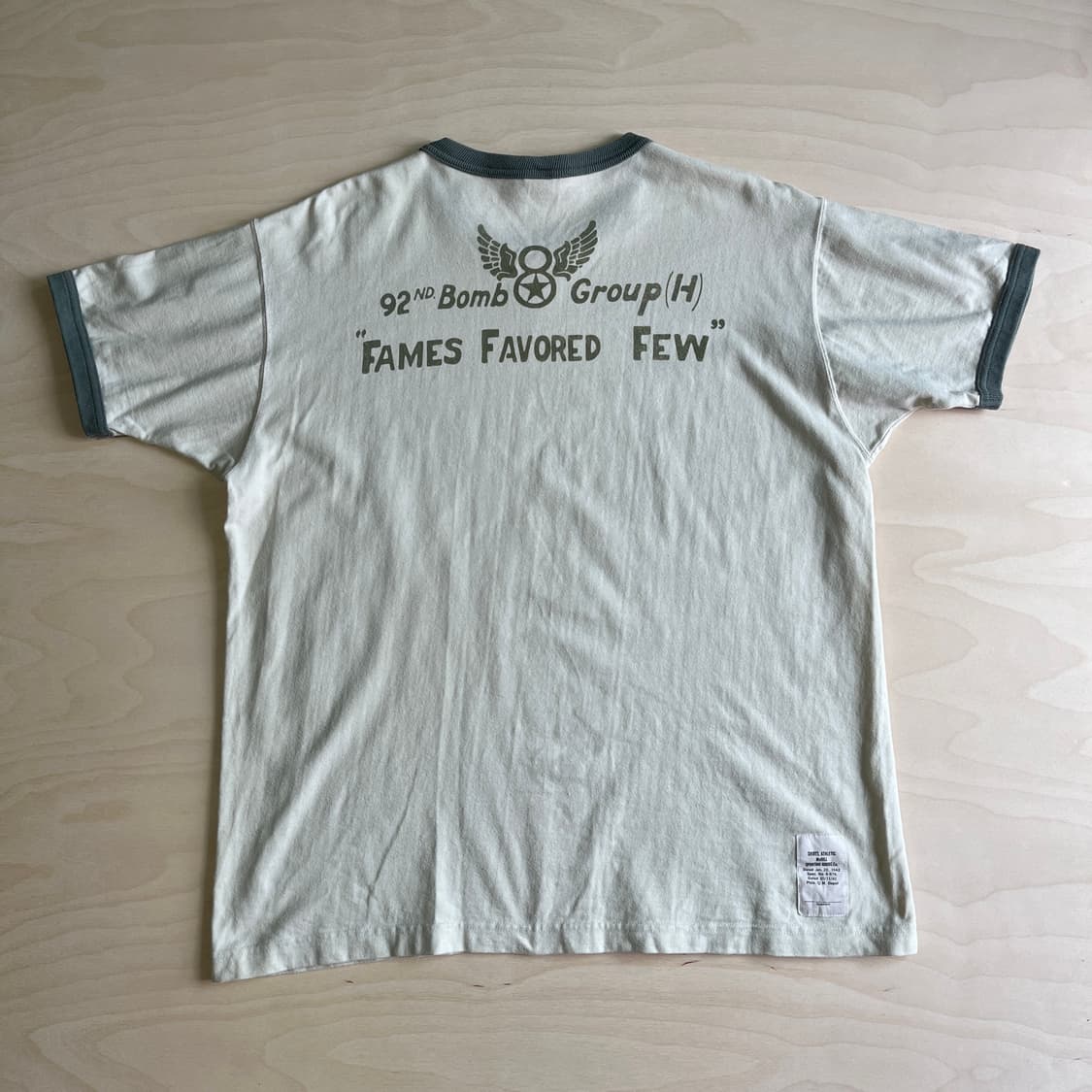 Toys Mccoy print Ringer T-shirts (~105) 상품이미지5