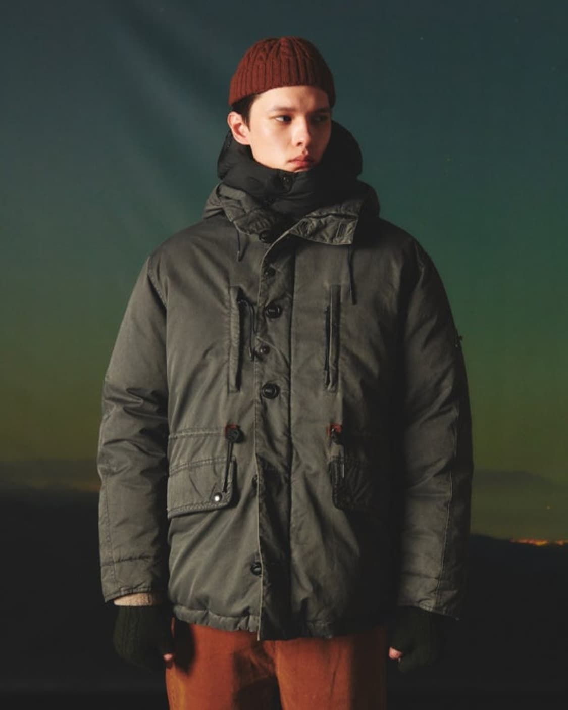 [L] 이스트로그 시리즈 콜라보 패딩 상품이미지1