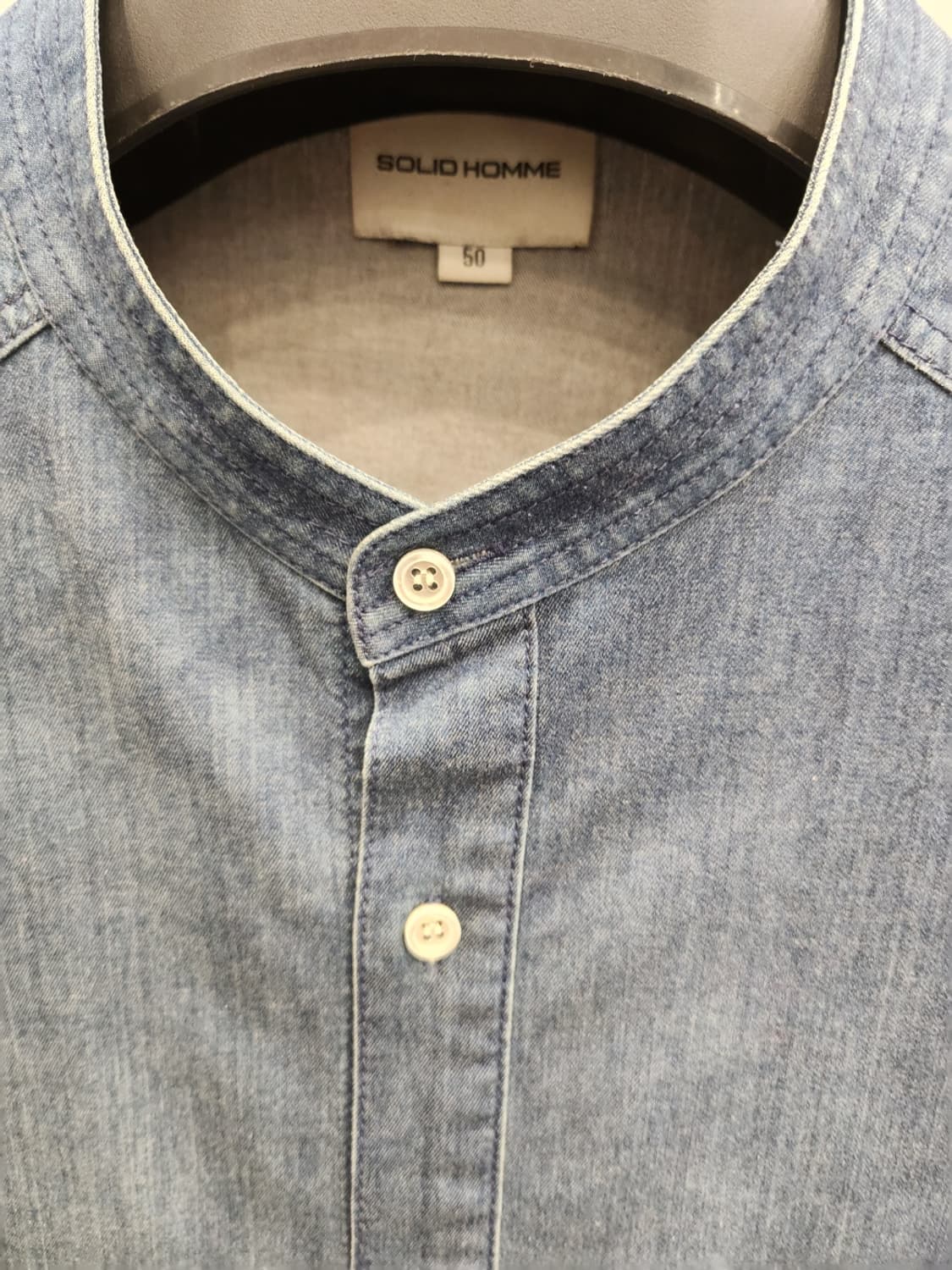 솔리드옴므 데님셔츠 50 상품이미지4