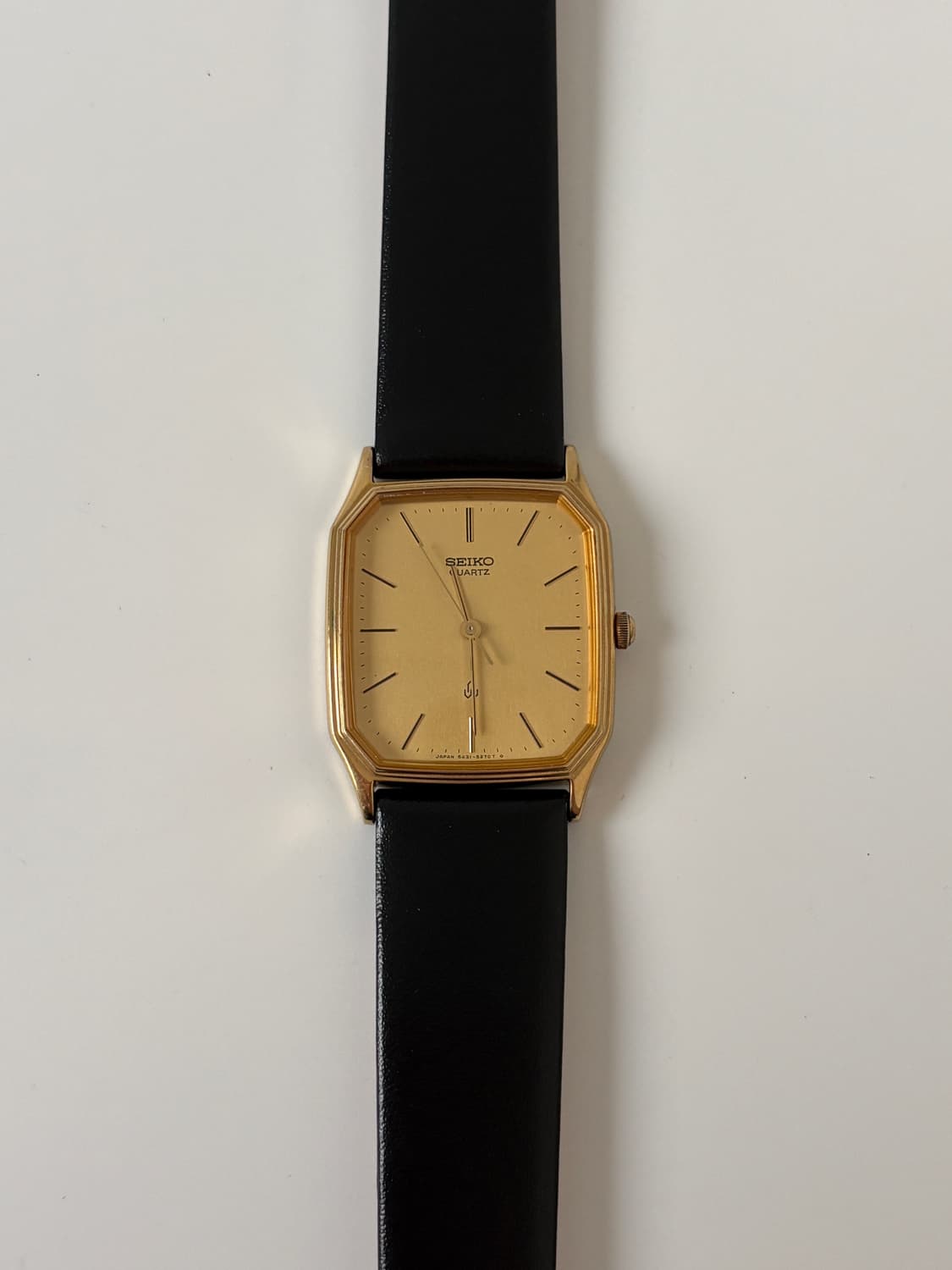 1980s Chariot Gold Square Quartz 상품이미지3