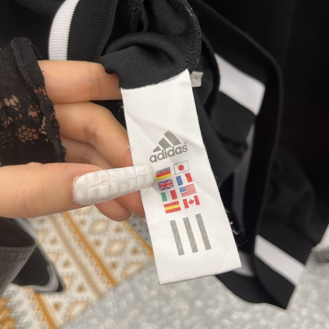 아디다스 희귀 레알마드리드 스트릿 펑크 져지 집업 95 C10836 상품이미지6