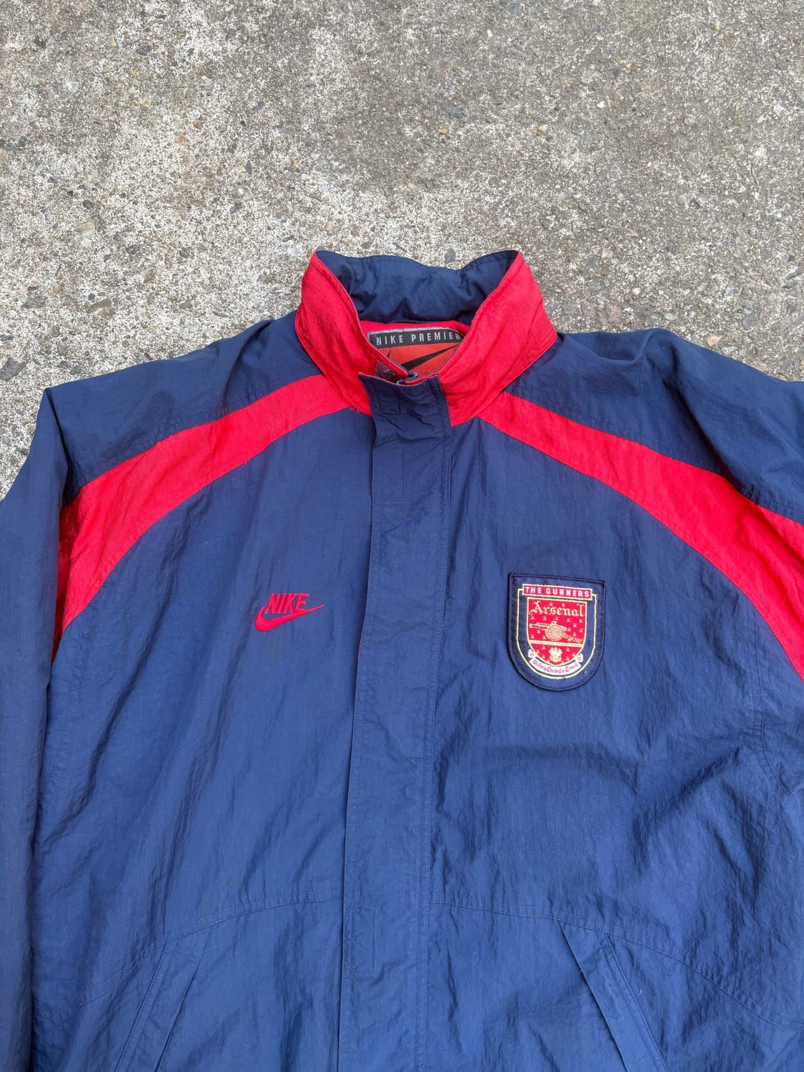 1996 나이키 아스날 벤치 파카 상품이미지3