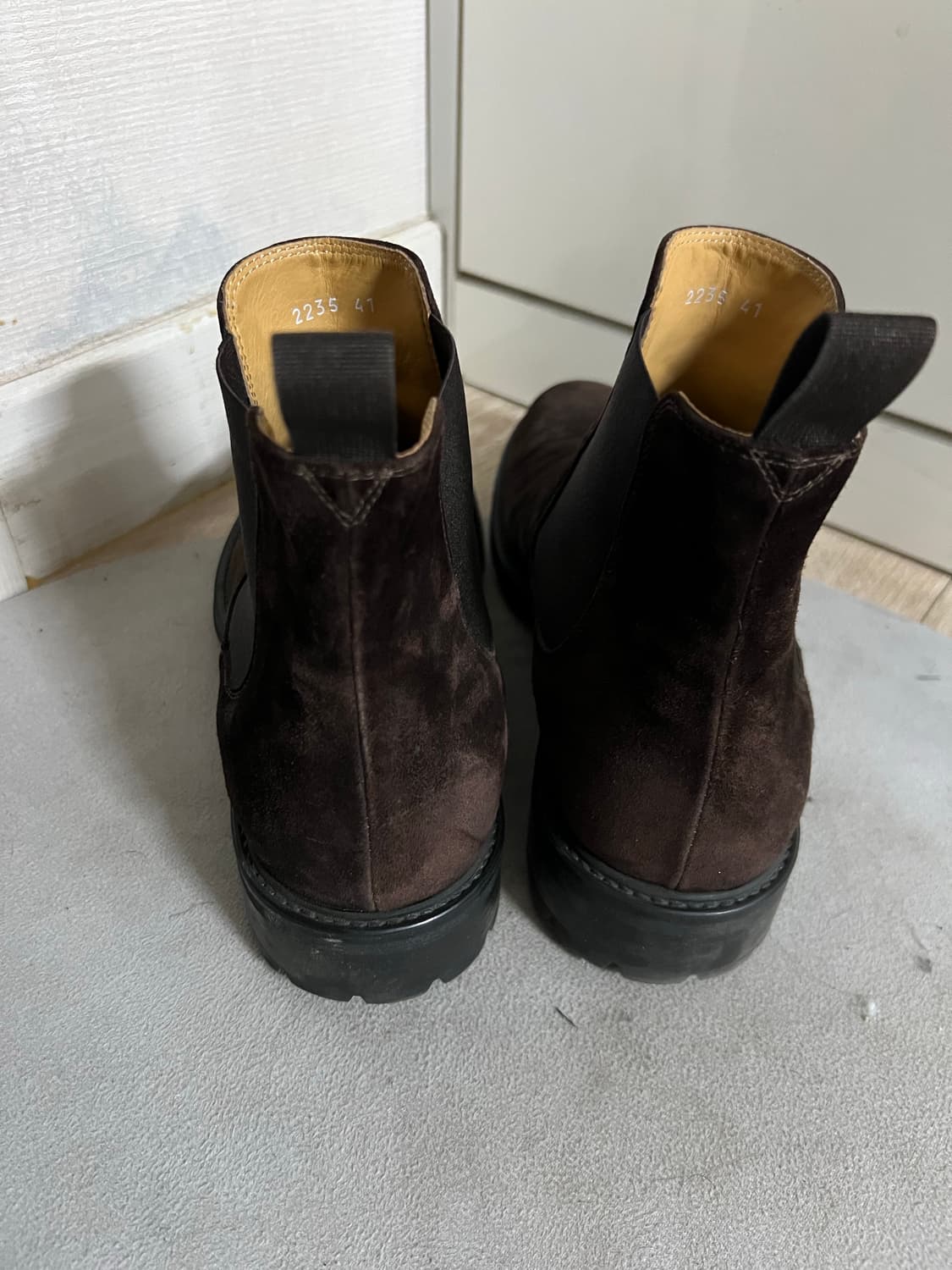 듀칼스 스웨이드 첼시 부츠 41 상품이미지2