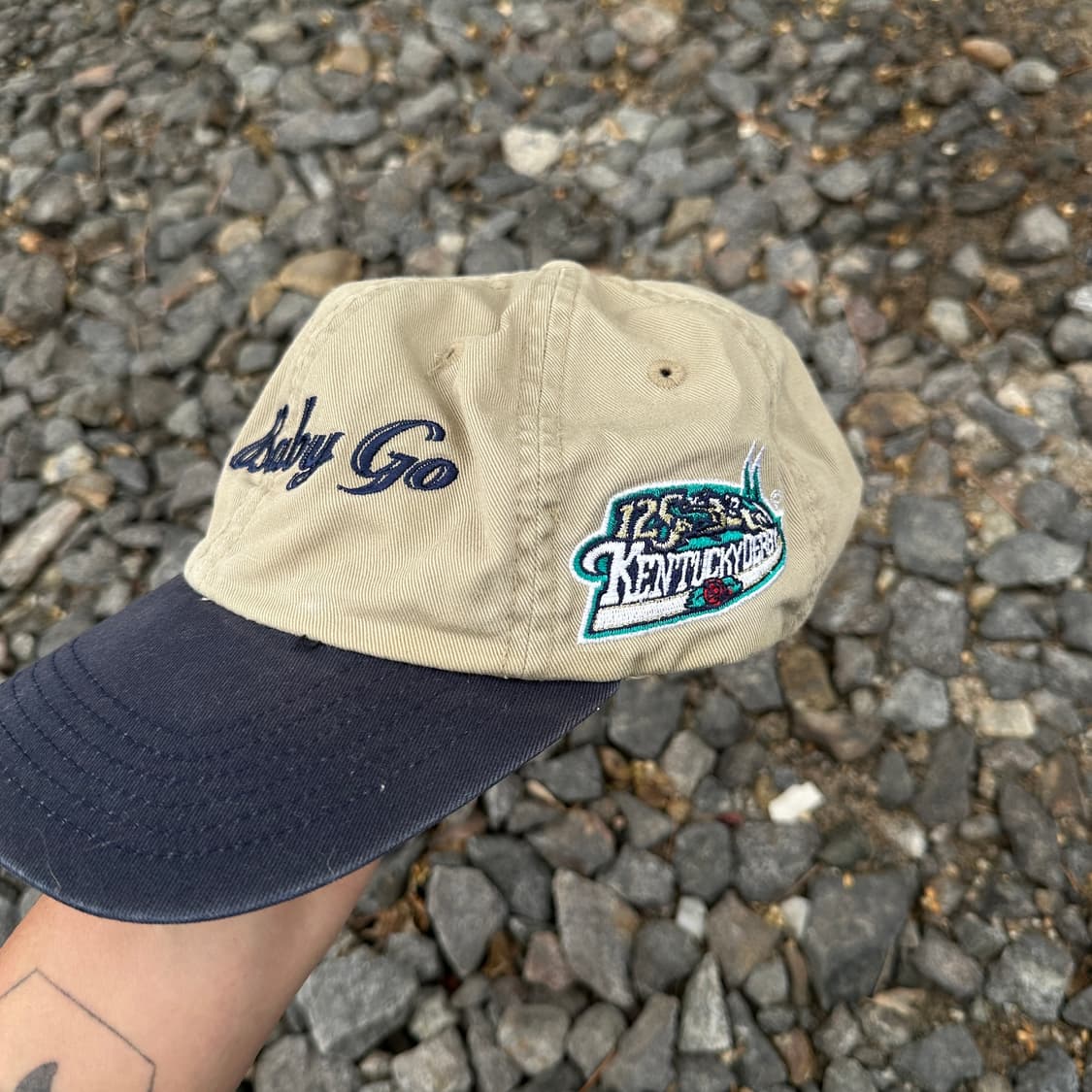 vintage ntra go baby go slogan cap 상품이미지2