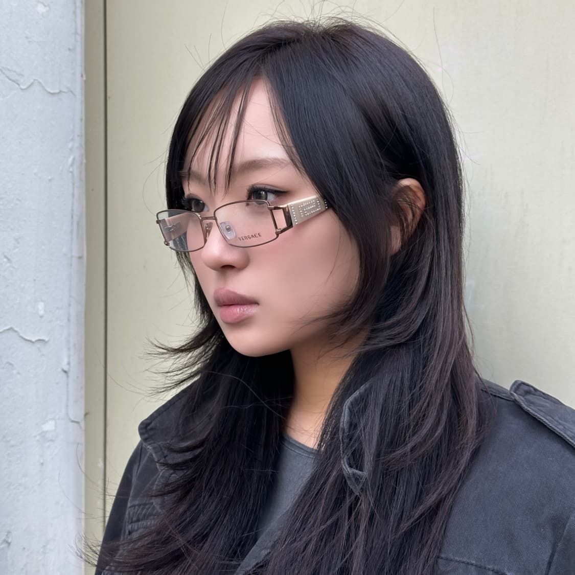 00s 베르사체 스와로브스키 블링 안경 상품이미지1