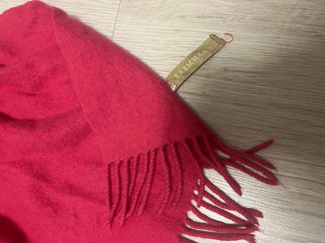 핑크색 목도리 상품이미지3