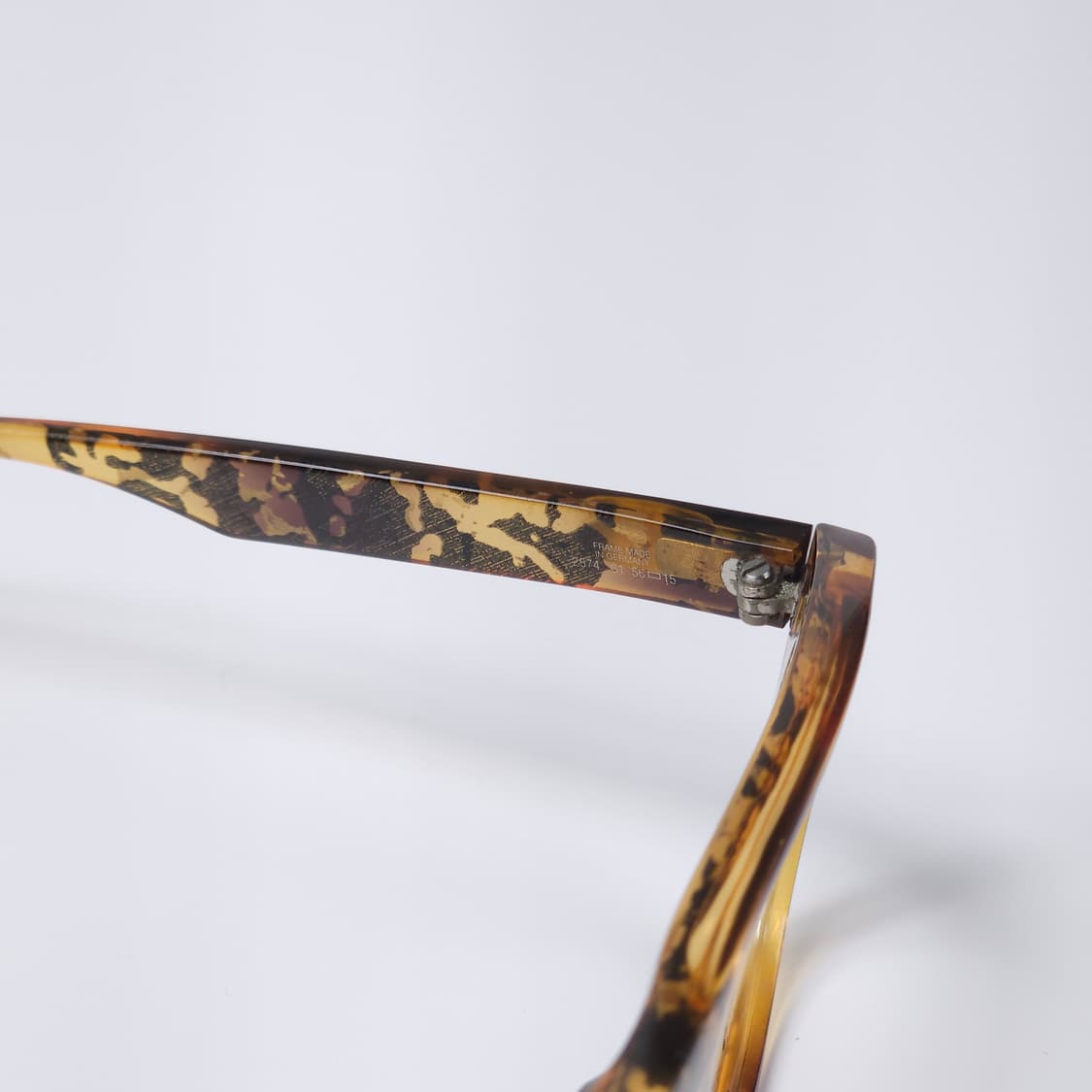 90년도 크리스챤디올 올드빈티지 뿔테 안경 상품이미지7