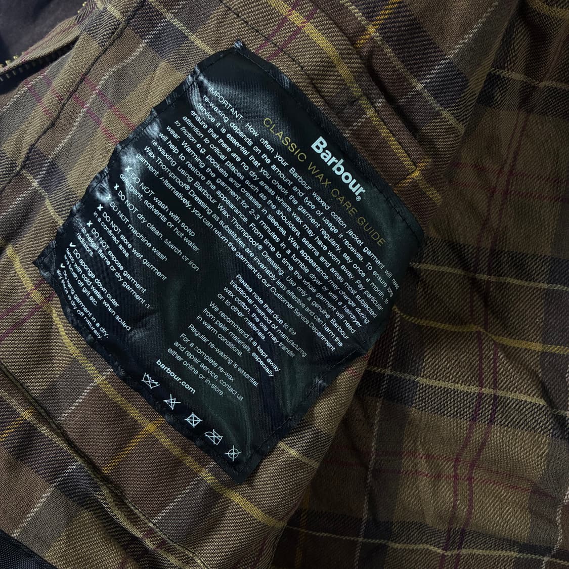 Barbour  바버 브라운 비데일 왁스 자켓  상품이미지7