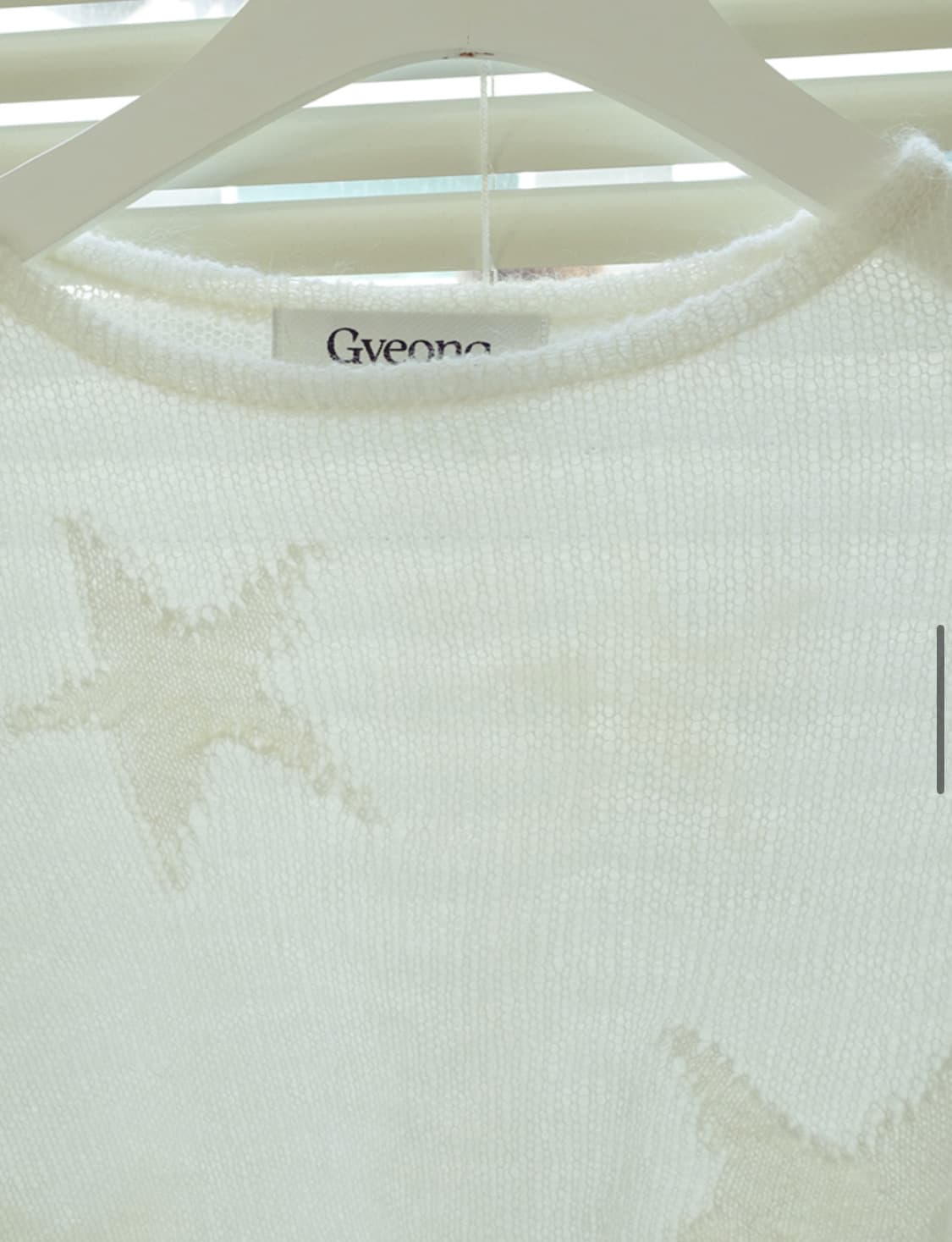 Gyeong 경 모헤어 별 니트 mohair star knit 상품이미지2
