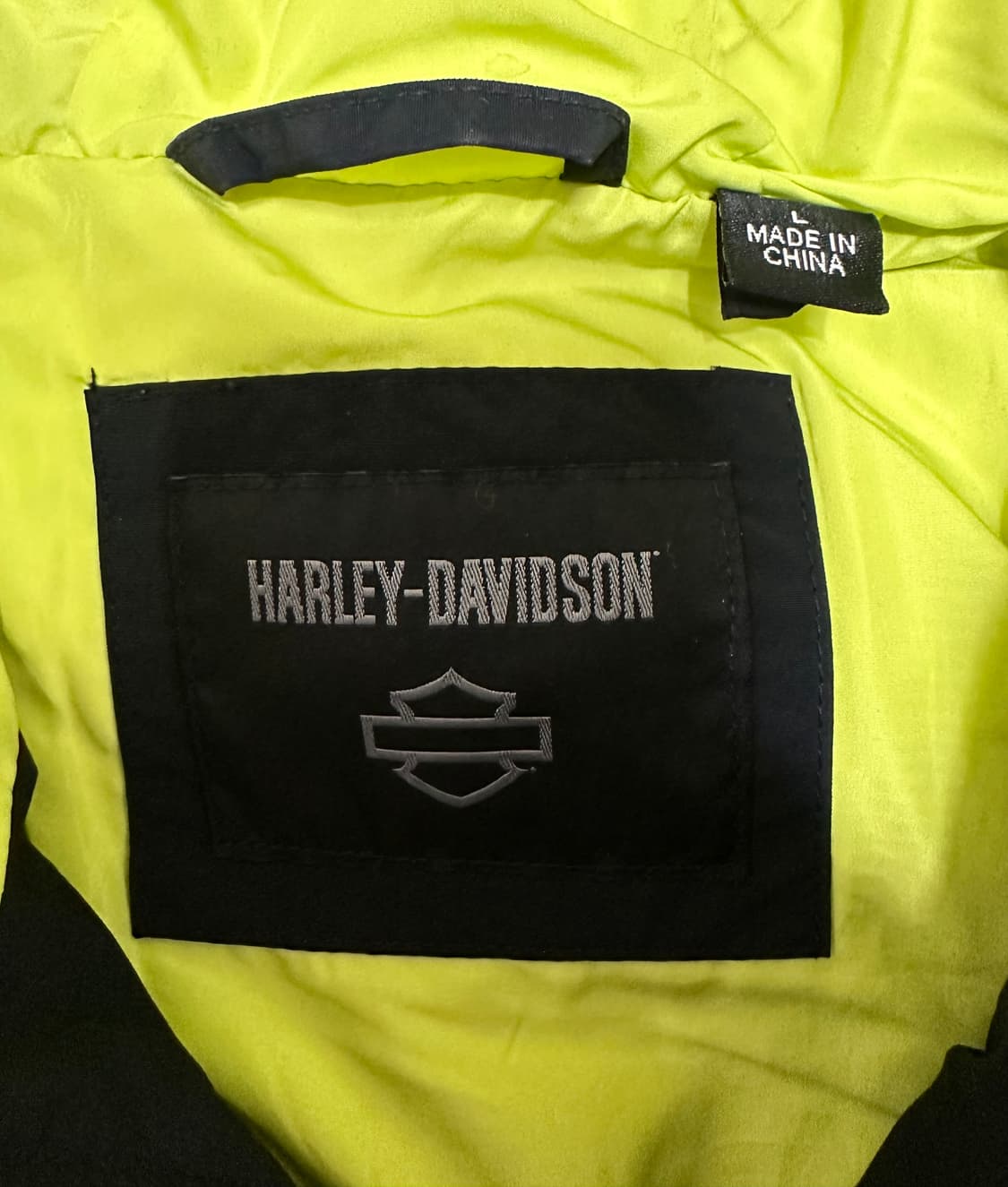 할리데이비슨 블랙 푸퍼 패딩 상품이미지6