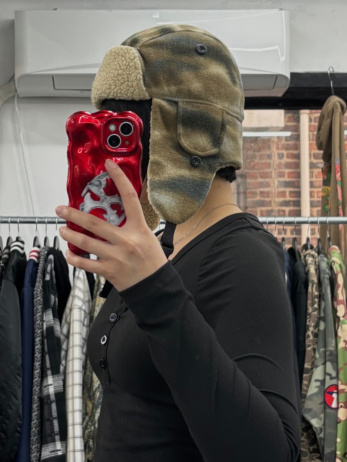 FUBU 푸부 카모 트루퍼햇 상품이미지3