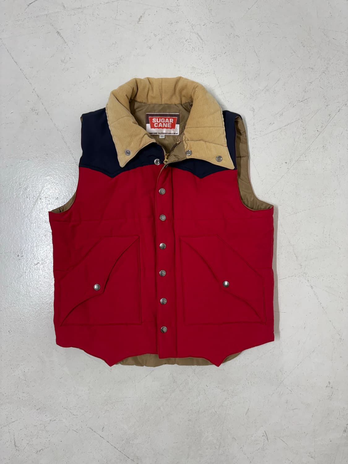 90‘s sugar cane 60/40 padded Vest  상품이미지1