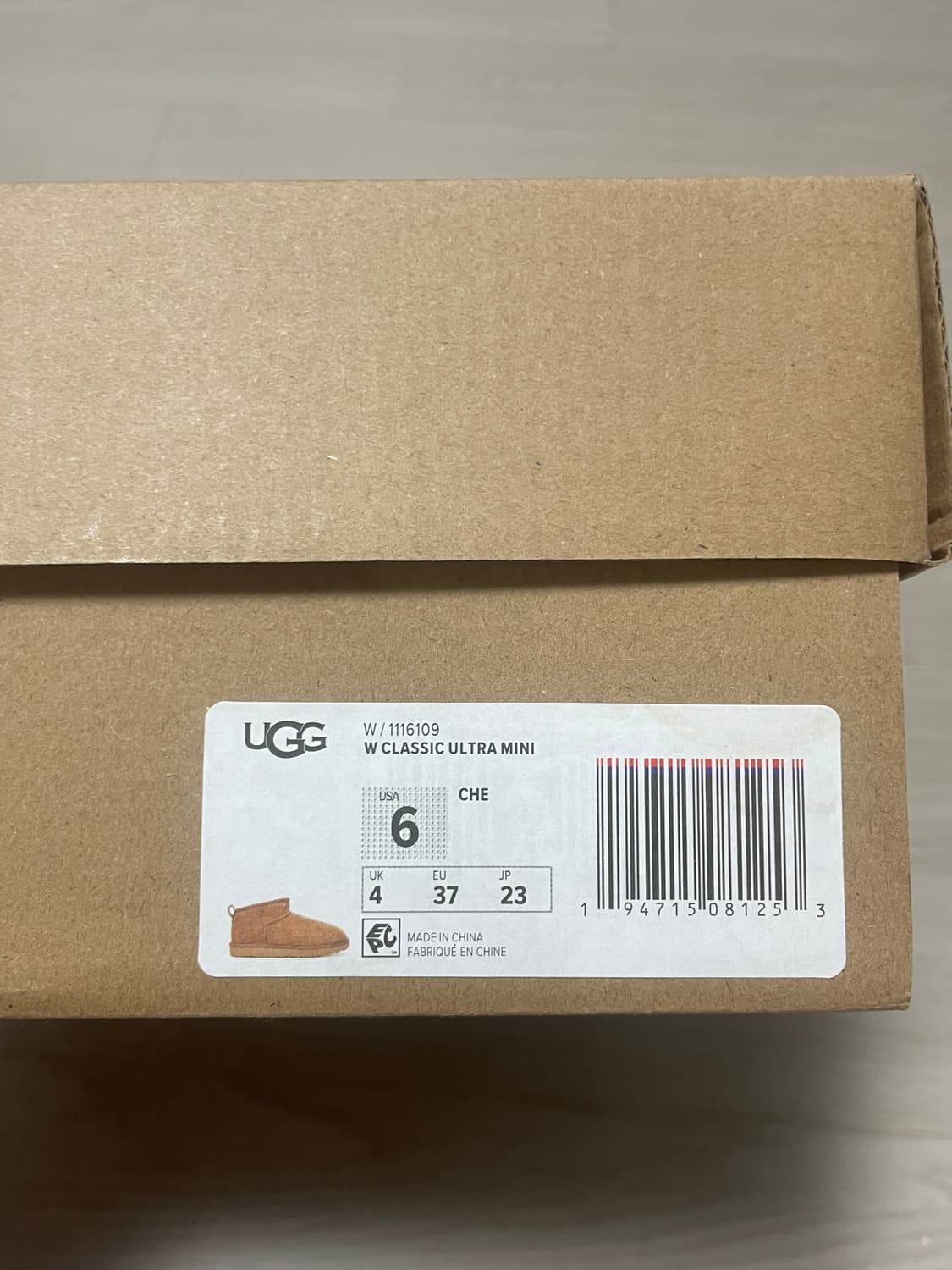 [6W] 어그 클래식 울트라 미니 부츠 체스트넛 상품이미지4