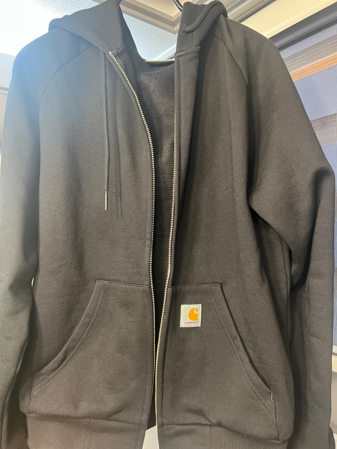 칼하트wip HOODED SQUARE LABEL JACKET 후드집업 상품이미지1