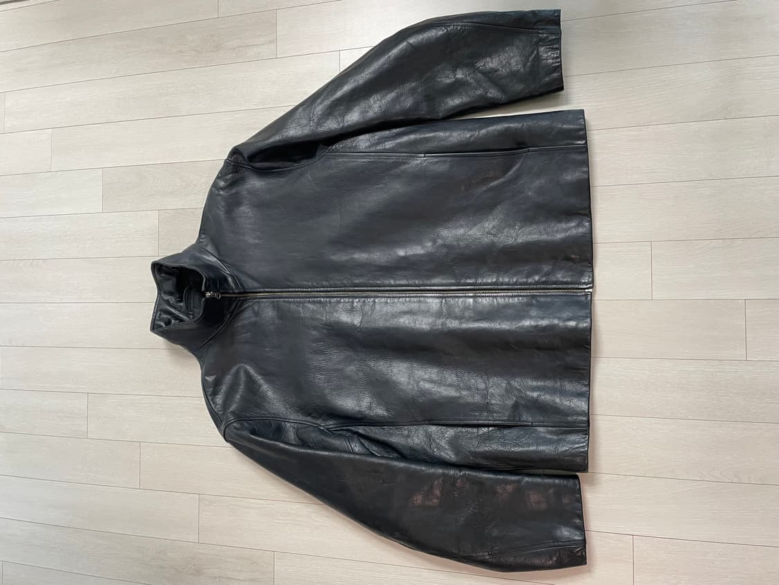 [XL]올드갭 레더 풀집업(가죽 케어 완료) 상품이미지6