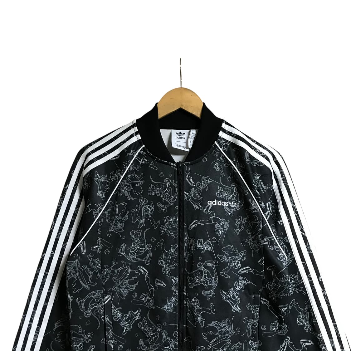 아디다스 디즈니 콜라보 구피 베켄바우어로고 트랙탑져지 상품이미지2