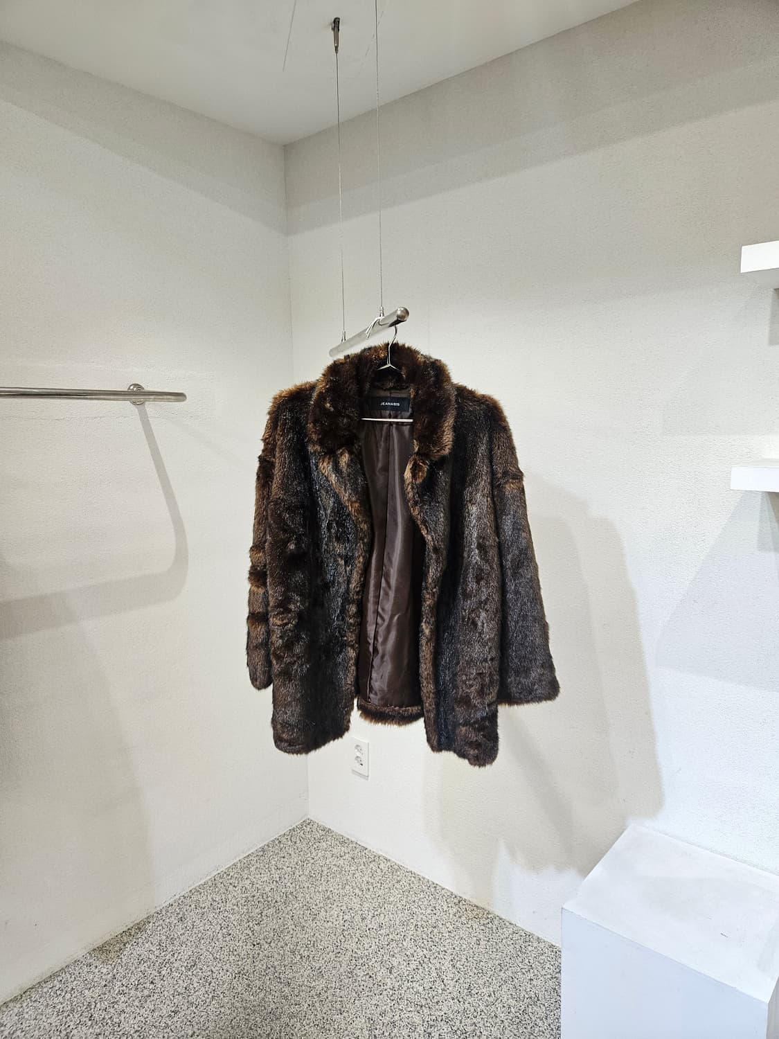 퍼 하프 자켓 상품이미지1