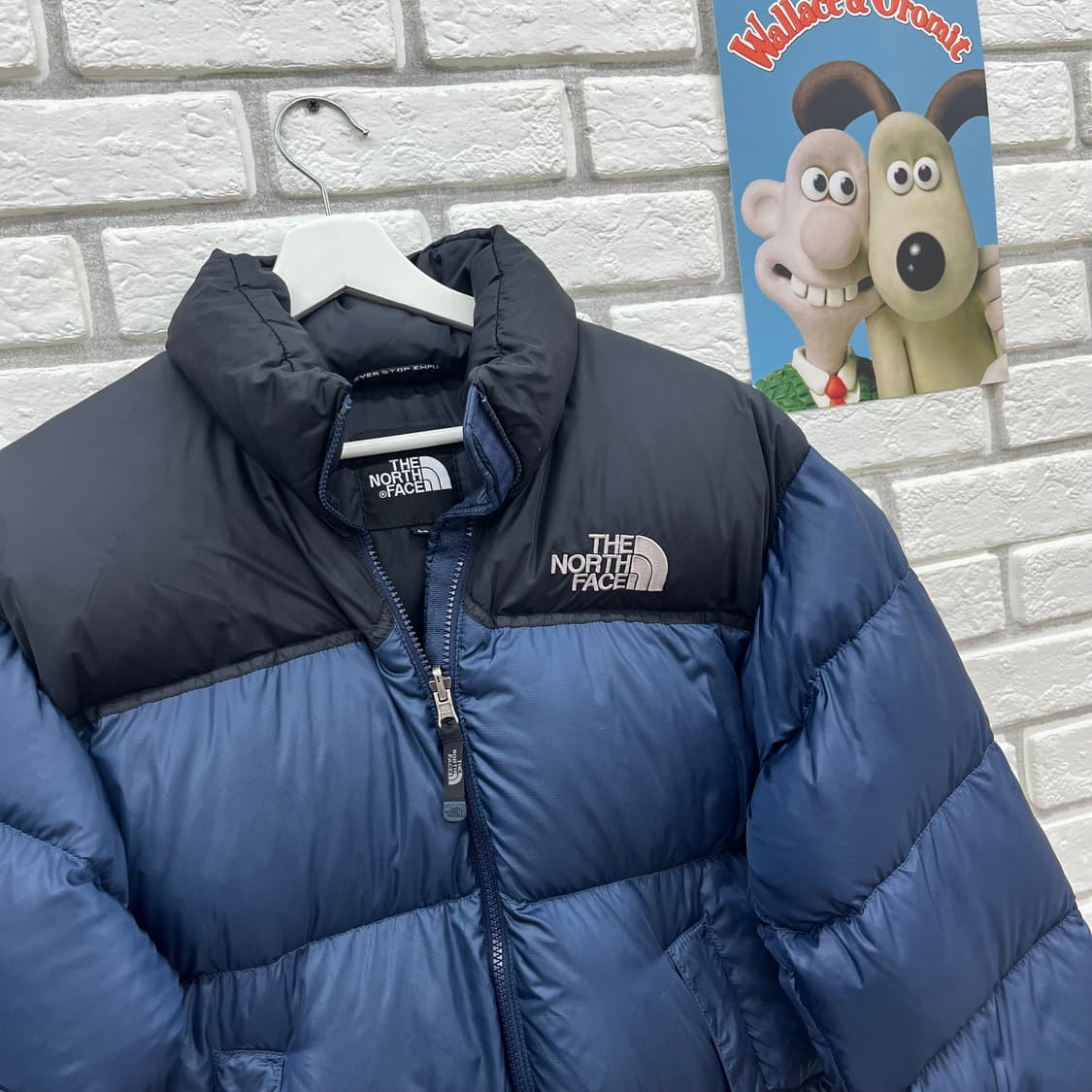 노스페이스 눕시 700 다크블루 패딩-S 90 상품이미지2