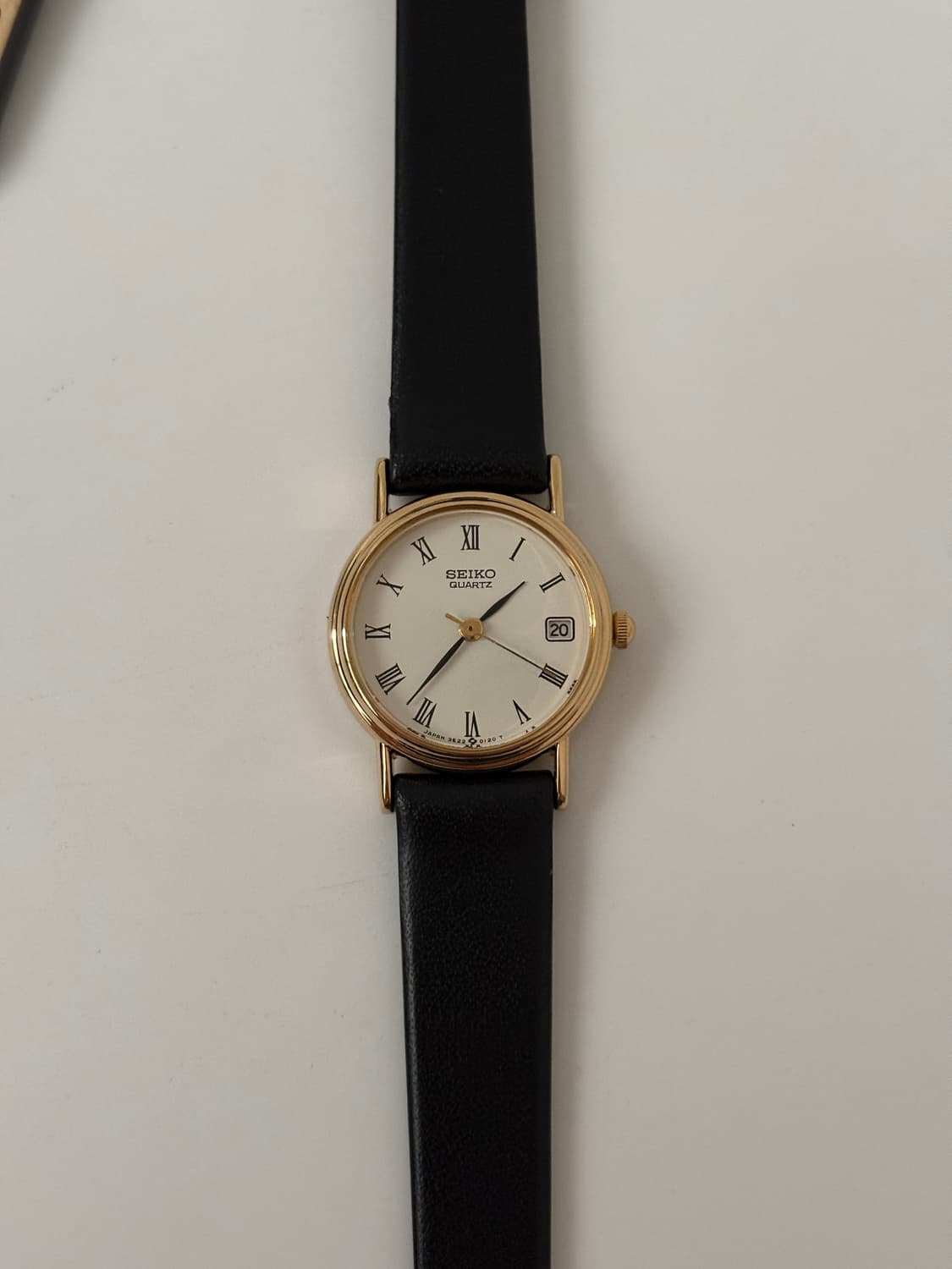 1990s Roman Gold Ladies Quartz 상품이미지3