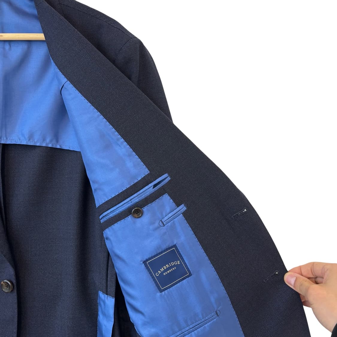 캠브리지멤버스 까노니코 자켓 네이비 상품이미지4