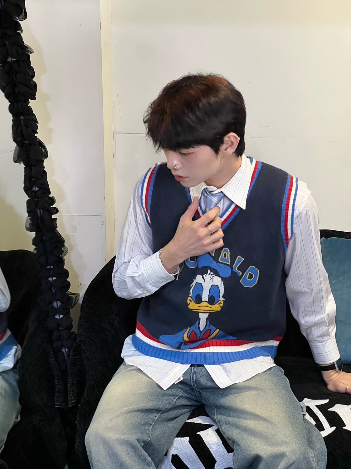 JPN Vintage Knit vest 상품이미지9