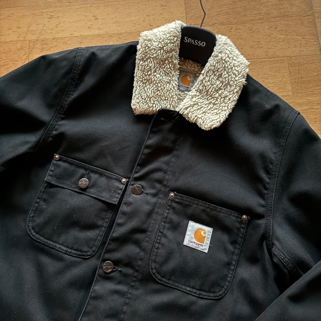 칼하트 초어코트 블랙 s 상품이미지2