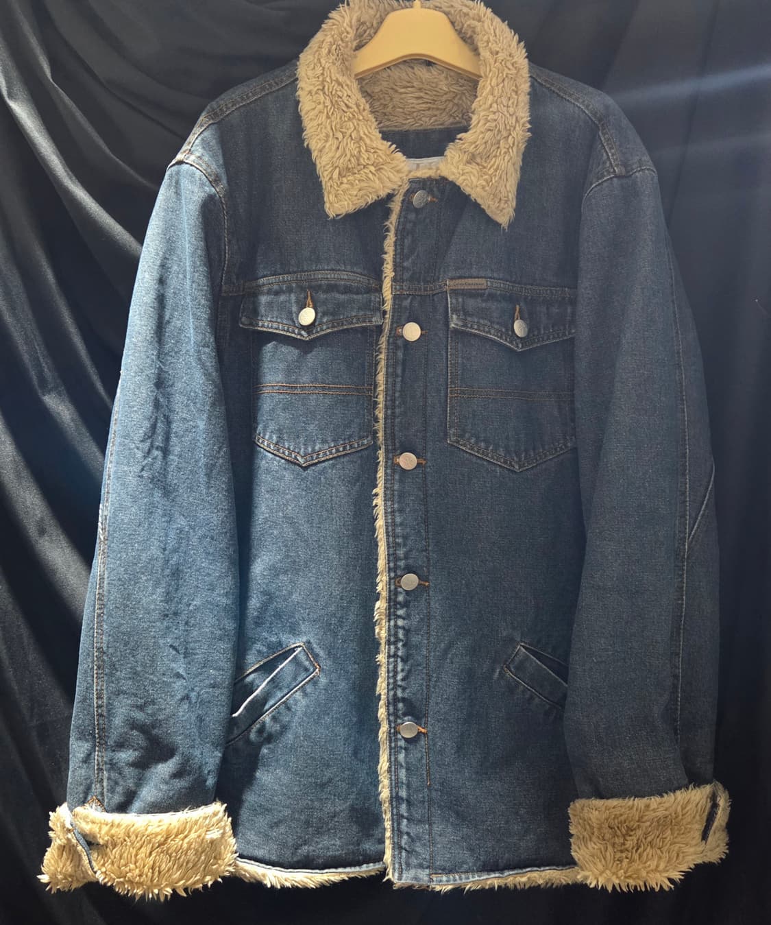 캘빈클라인진 쉐르파 데님 자켓 상품이미지3