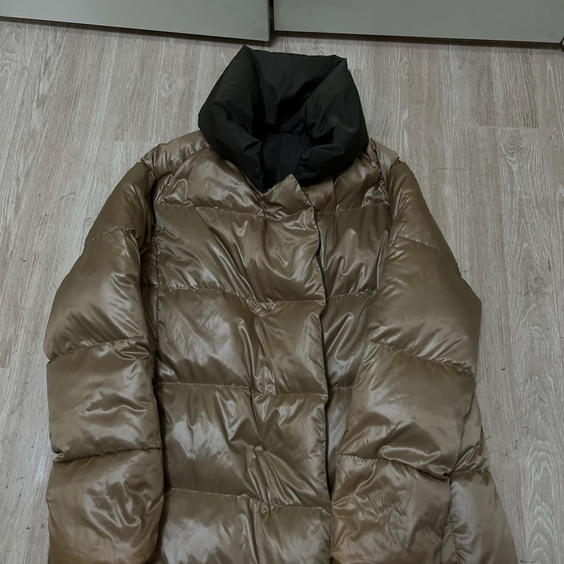 아이레 드 알렉시스 여성 구스다운 리버시블 롱패딩 55-66 상품이미지5