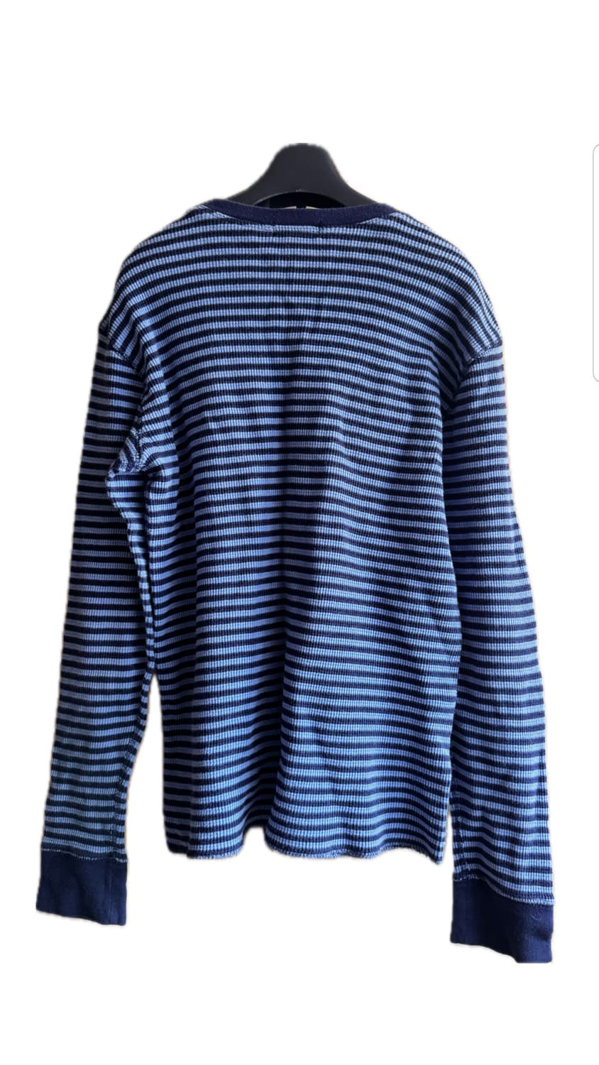 폴로 랄프로렌 스트라이프 와플 니트 맨투맨 상품이미지2