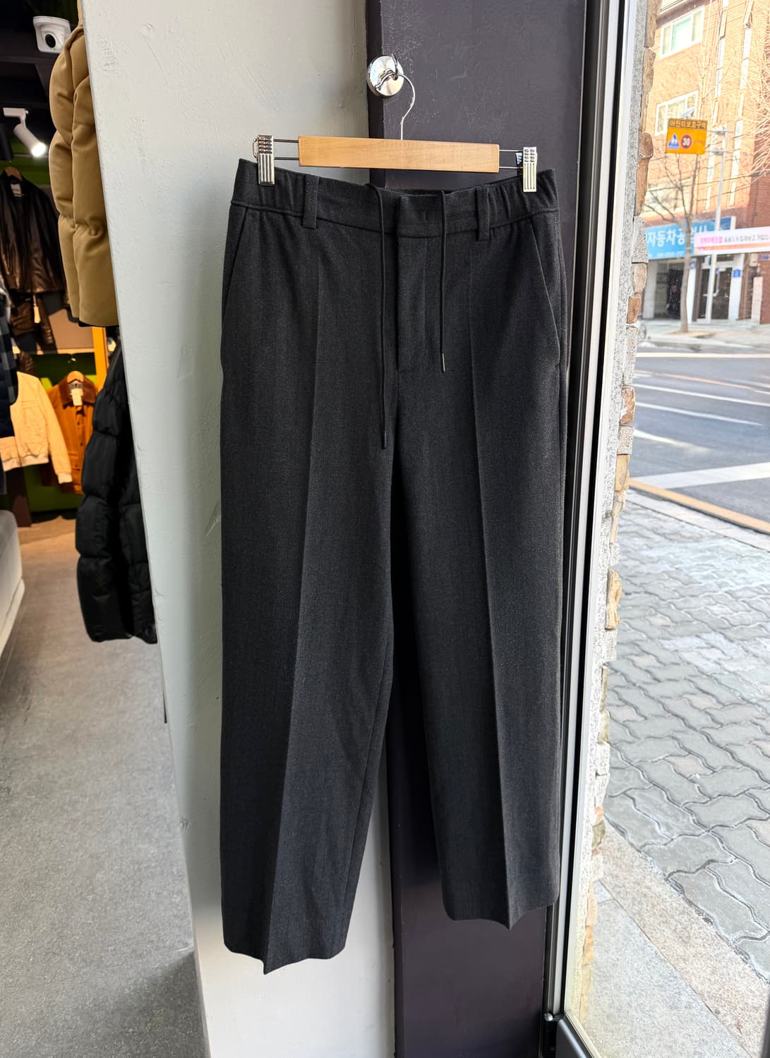 30/ 시스템옴므 20FW 노턱 밴딩 팬츠 상품이미지2