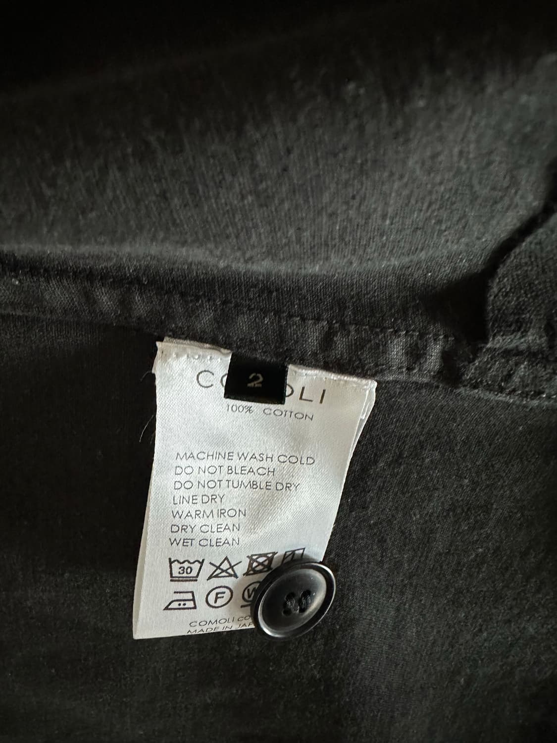 [2] 24fw 코모리 가먼트 다이드 자켓 상품이미지4