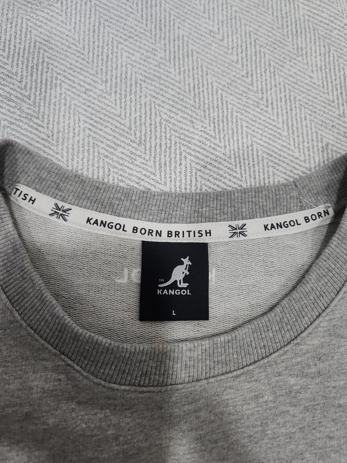 캉골(Kangol)  그레이 맨투맨 남성 100사이즈 상품이미지6