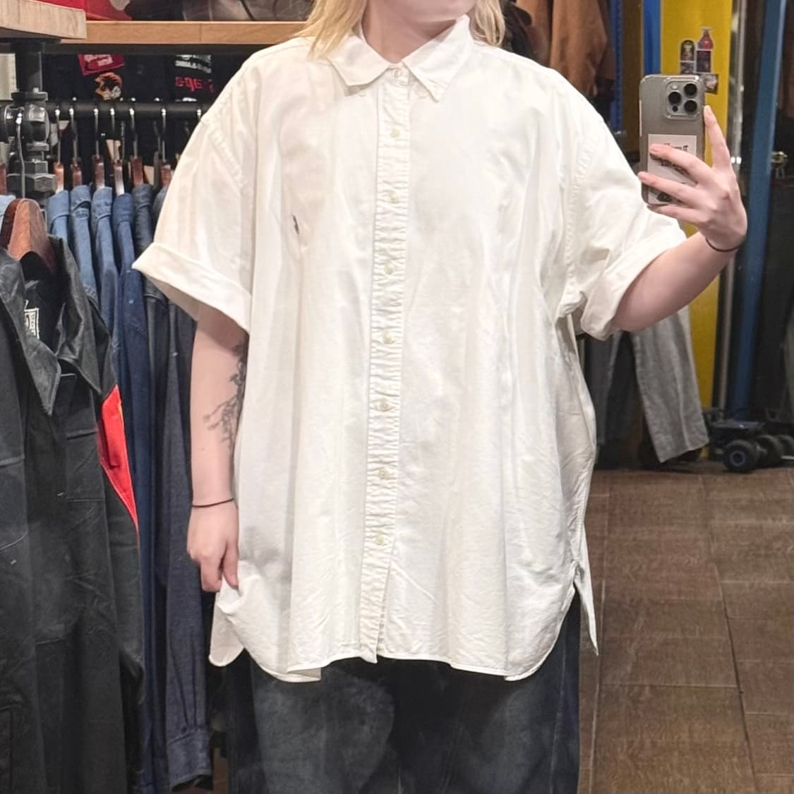 [HI] 폴로 랄프로렌 반팔셔츠 화이트 상품이미지1