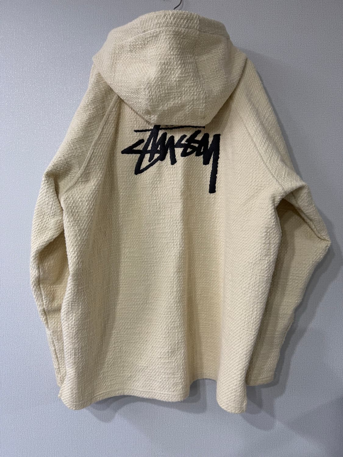 [L] 나이키 x 스투시 NRG 플리스 헴프 풀오버 내츄럴 상품이미지2