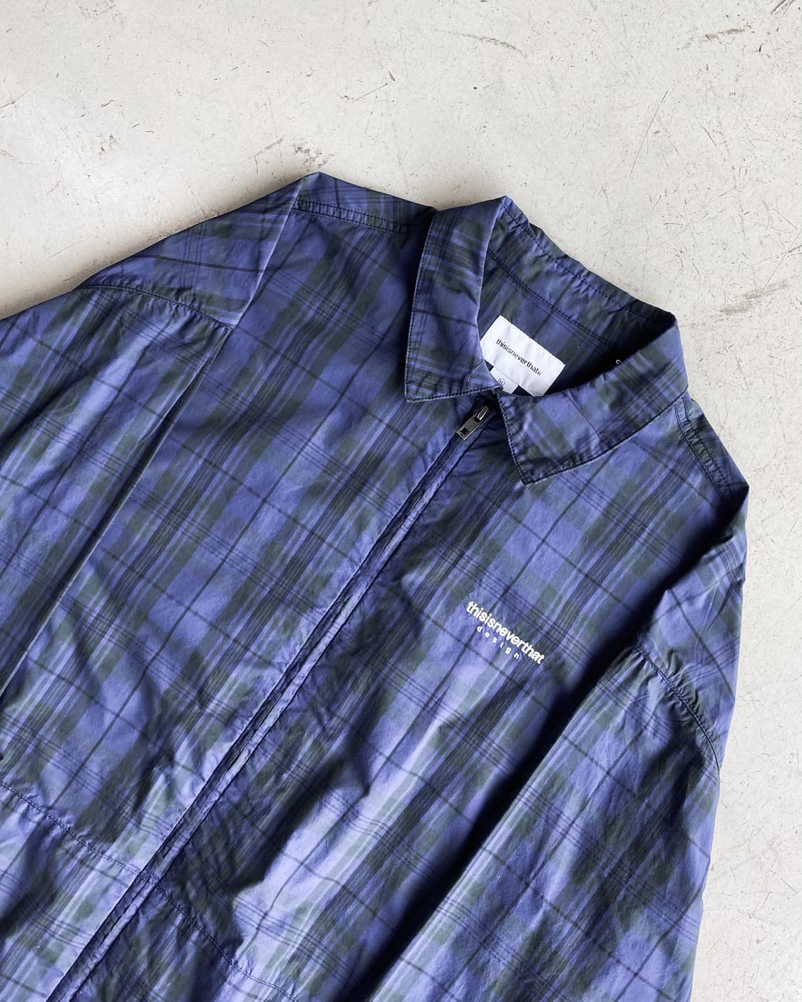 디스이즈네버댓 21F/W 코듀라 체크 스윙탑 자켓 상품이미지5