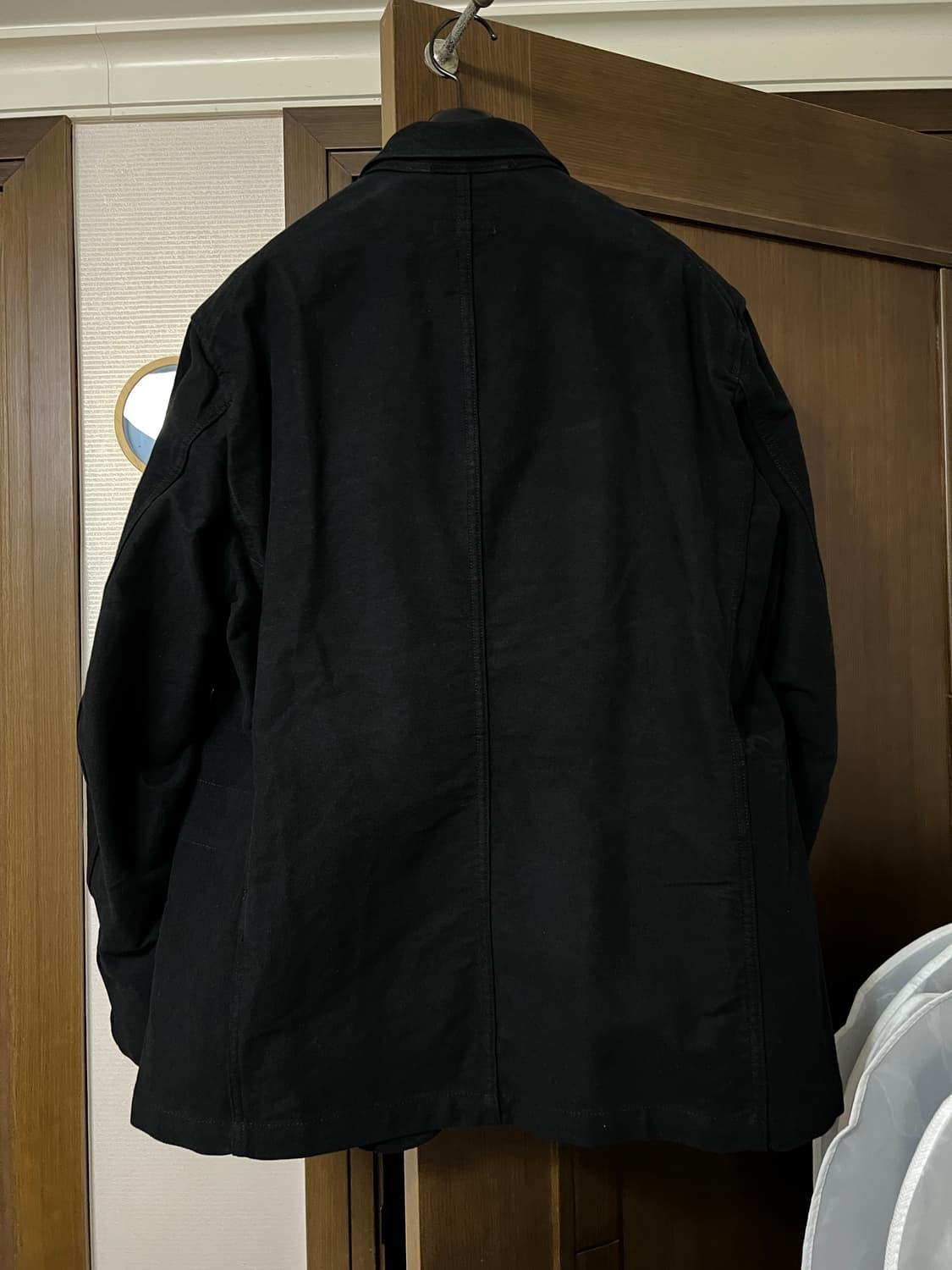 엔지니어드가먼츠 베드포드 자켓 몰스킨 블랙 M 상품이미지2