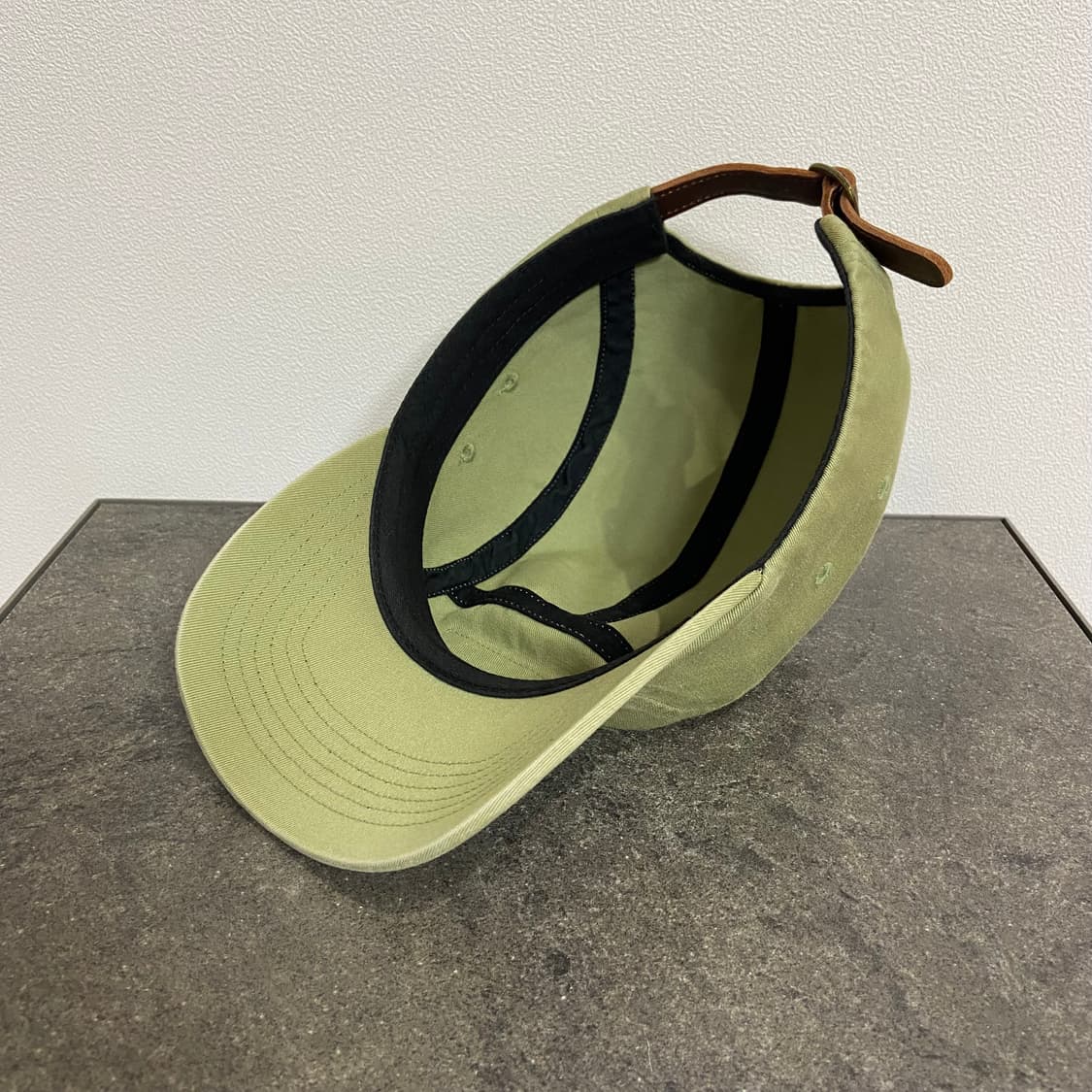 (OS) 슈프림 박스로고 캠프캡 모자 워시드 올리브 카키 상품이미지6