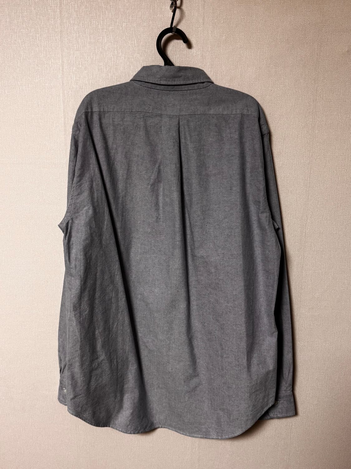 아비렉스 스몰 자수 블루 셔츠 상품이미지4